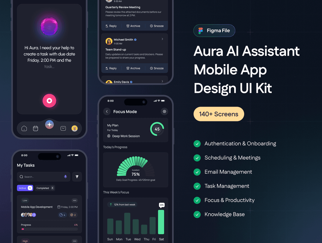 Aura - Professional AI Assistant...