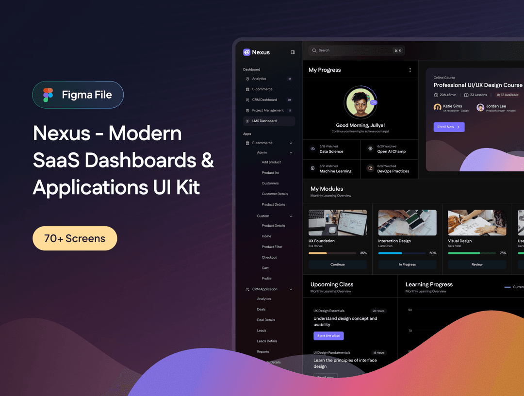 Nexus - Modern SaaS Dashboar...