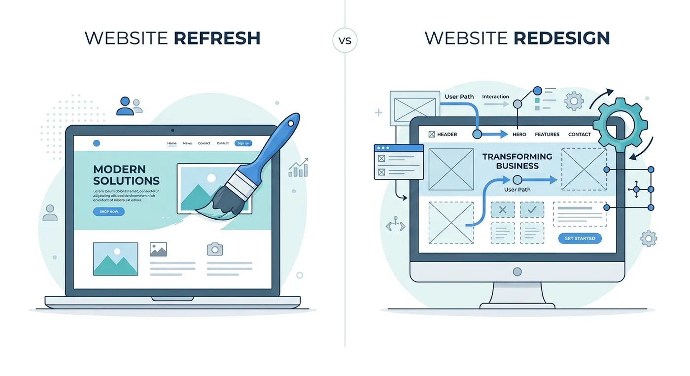 Website Redesign Guide for Businesses: Complete Step-by-Step Process, Cost & Checklist
